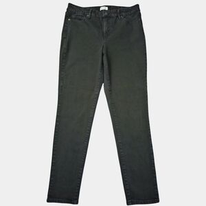 Jessica Simpson High Rise Skinny Ankle Black Jeans Size 12